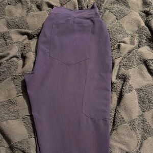 Mandala navy jogger scrub pants